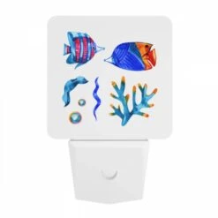 Night Light, A Colorful Fish And A Blue Fish Are Shown Together. -Acrylic Night Light Shop c4f94ba53e859550b378aaff4a654a5a32c18786