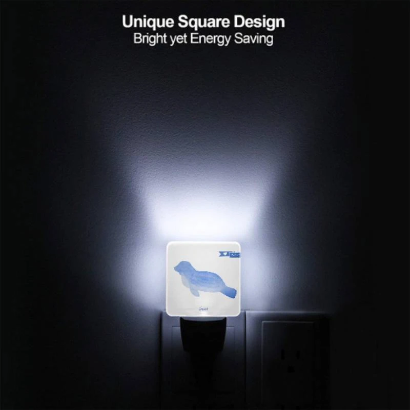 Night Light, A blue seal is shown in a cartoon style. Night Light, A Blue Seal Is Shown In A Cartoon Style. -Acrylic Night Light Shop c53fd85f3ef6b95f1e758a77b27dfb76b8a27caf