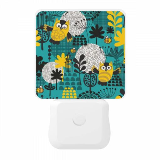 Night Light, A Colorful Cartoon Of A Forest With Various Animals -Acrylic Night Light Shop c67ef180fc40d07d2e7279769f6c44e79dfdf048