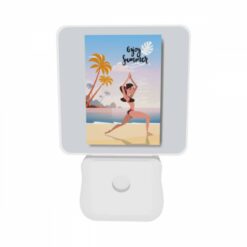 Night Light Set Of 2, A Woman Is Doing A Yoga Pose On A Beach. -Acrylic Night Light Shop c6c66a634b17a5946a8f4be376f138828b928684