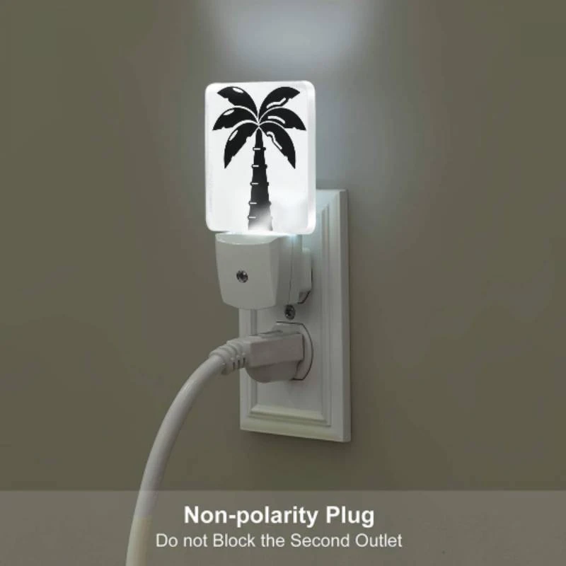 Night Light, A black and white image of a palm tree. Night Light, A Black And White Image Of A Palm Tree. -Acrylic Night Light Shop c6ef3ac8dde2a469c88f38afeb18363c294cb302