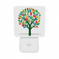 Night Light Set Of 2, A Colorful Tree With Leaves In Different Colors. -Acrylic Night Light Shop c761a74c616e2bfffb2689a8ef1874ecb8ef28e7