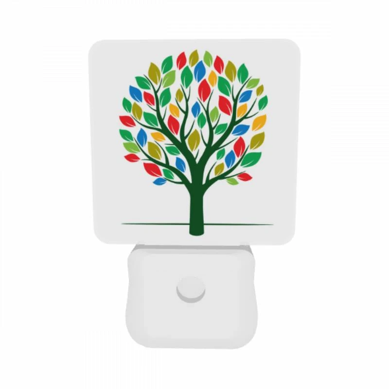 Night Light Set of 2, A colorful tree with leaves in different colors. Night Light Set Of 2, A Colorful Tree With Leaves In Different Colors. -Acrylic Night Light Shop c761a74c616e2bfffb2689a8ef1874ecb8ef28e7