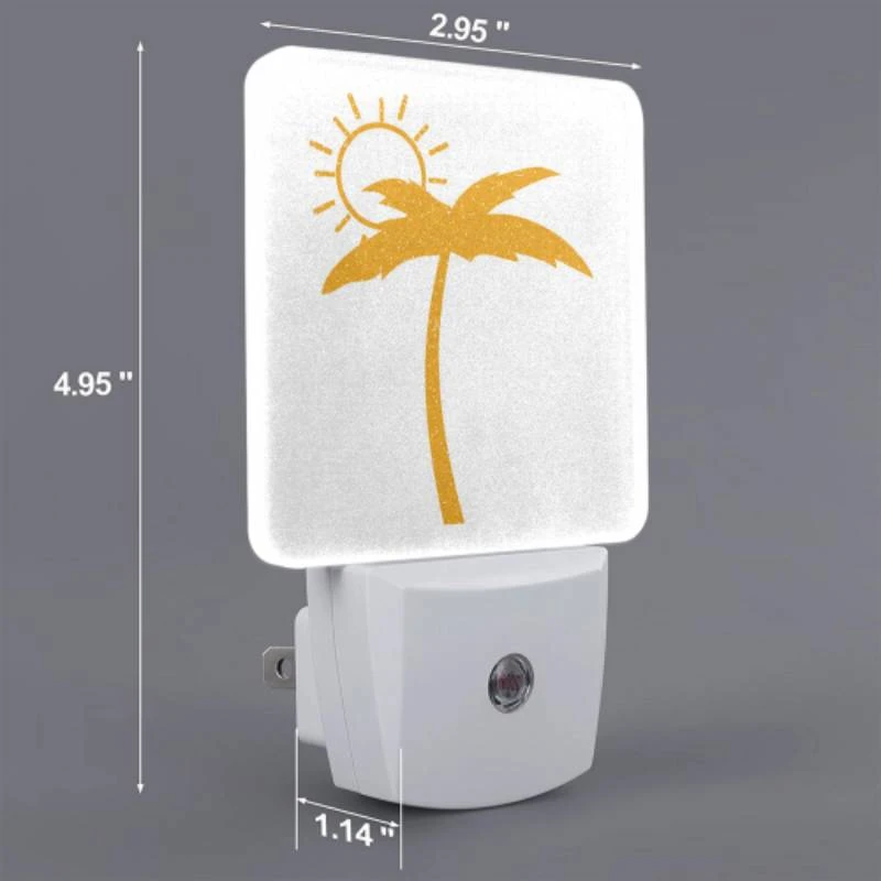 Night Light, A sunny day with a yellow sun and two palm trees. Night Light, A Sunny Day With A Yellow Sun And Two Palm Trees. -Acrylic Night Light Shop c7cce558634994f08dc22267b6b7af649a088dfa