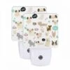 Night Light Set Of 2, A Collection Of Cartoon Dogs And Cats With Various Expressions And Poses.