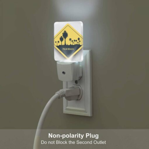 Night Light, A Yellow Sign With The Words "Palm Beach" Written On It. -Acrylic Night Light Shop c8cd952be5d42055cb23172016e4d2e542144cf0