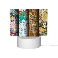 Rectangular Acrylic Night Light, Four Different Colored Designs Of A Dragon. -Acrylic Night Light Shop c942c57b05d77d69f8c2bc9973c356f92908d321