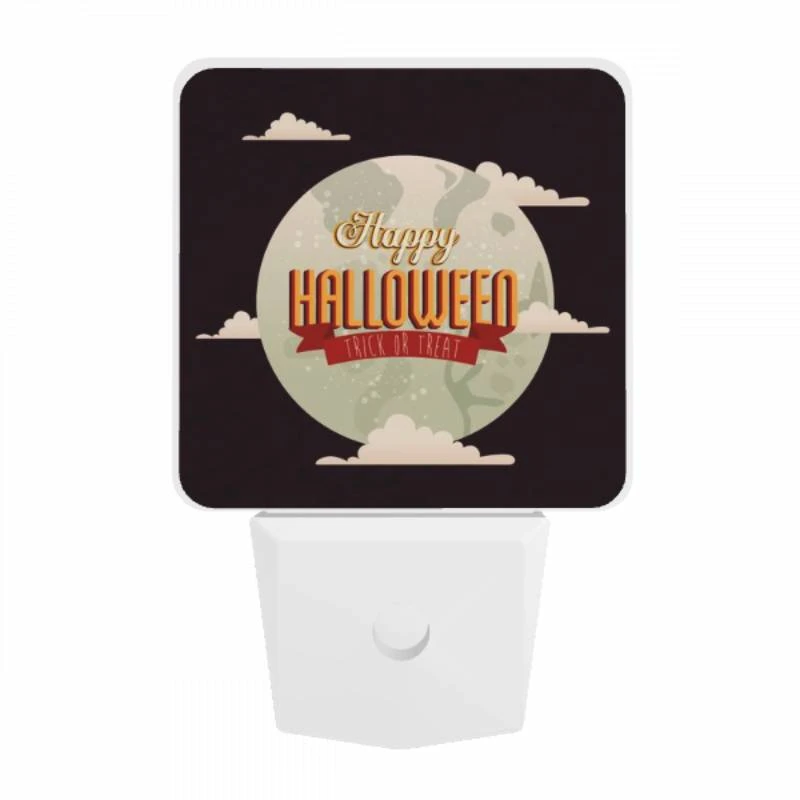 Night Light, A happy Halloween sign with a moon and a trick or treat message. Night Light, A Happy Halloween Sign With A Moon And A Trick Or Treat Message. -Acrylic Night Light Shop c98a387d49fc007ce74dd8e23a031ef4c1b87c96
