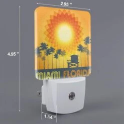 Night Light Set Of 2, A Sunny Day In Miami Florida. 1 Night Light Set Of 2, A Sunny Day In Miami Florida. -Acrylic Night Light Shop c9c1beb57acd1ac972e1719b3ed618dd0f666cd0
