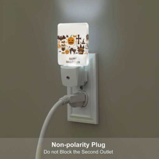 Night Light Set Of 2, A Collection Of Halloween Symbols And Decorations. -Acrylic Night Light Shop ca866babdb96ed778d4f1ccdefa9bc79ed5b485c