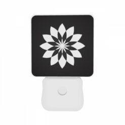 Night Light Set Of 2, A Black And White Flower Design. -Acrylic Night Light Shop cbf7b4e63dd73a4837de4d708bbf629e6c8267b6