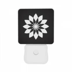 Night Light Set Of 2, A Black And White Flower Design. 8 Night Light Set Of 2, A Black And White Flower Design. -Acrylic Night Light Shop cbf7b4e63dd73a4837de4d708bbf629e6c8267b6