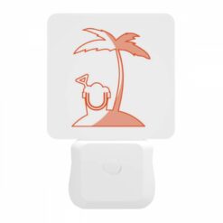 Night Light, A Cartoon Of A Palm Tree With A Toothbrush In It. -Acrylic Night Light Shop cbfb9b3af30c2329d7e9e6e3c2b0fc99fe6a832c