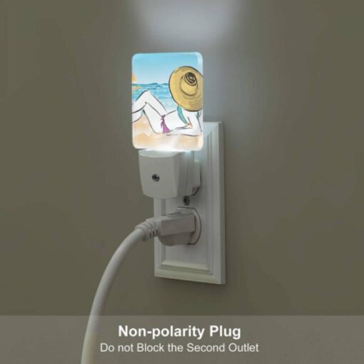 Night Light Set Of 2, A Woman Is Laying On The Beach -Acrylic Night Light Shop cd217ec72f2d86f71fc3191e44fdb2db69cfcaae