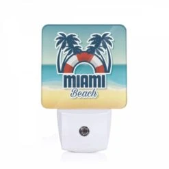 Night Light, A Logo For The Miami Beach.