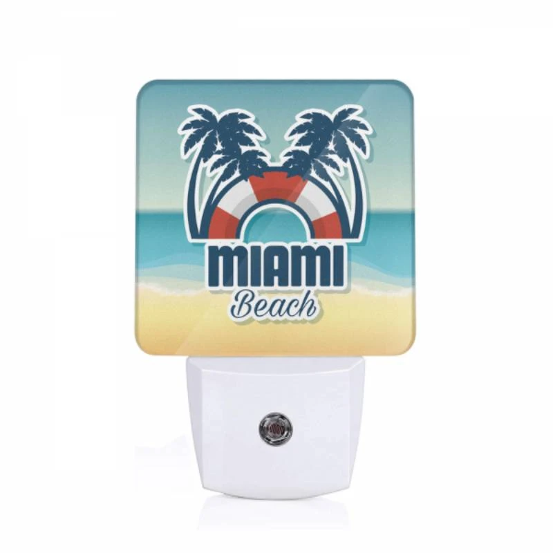 Night Light, A logo for the Miami Beach. Night Light, A Logo For The Miami Beach. -Acrylic Night Light Shop cd417ce944f7a041e79eb777ab2da130973371dc