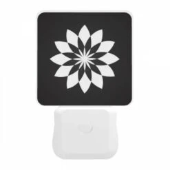 Night Light, A Black And White Flower Design. 9 Night Light, A Black And White Flower Design. -Acrylic Night Light Shop ce051f8db8ef393263eda7ca29c2c4a0d99a42d1