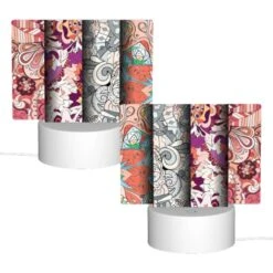 Rectangular Acrylic Night Light, Four Different Colored Designs Of A Flower. 1 Rectangular Acrylic Night Light, Four Different Colored Designs Of A Flower. -Acrylic Night Light Shop ce410597ff98316eeb0f6446155b699758ccc467