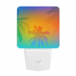 Night Light, A Colorful Sunset With Palm Trees In The Background. -Acrylic Night Light Shop ce6928c1f62df8131d4c81c79fa4a6106575f19b