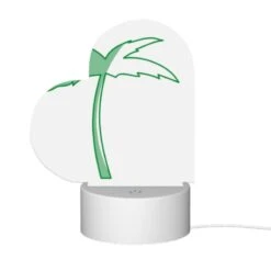 Love Acrylic Night Light, A Green Palm Tree With A White Trunk. -Acrylic Night Light Shop ce8fabd32f0fababc7dfc8a3b86860fa0da76ae0