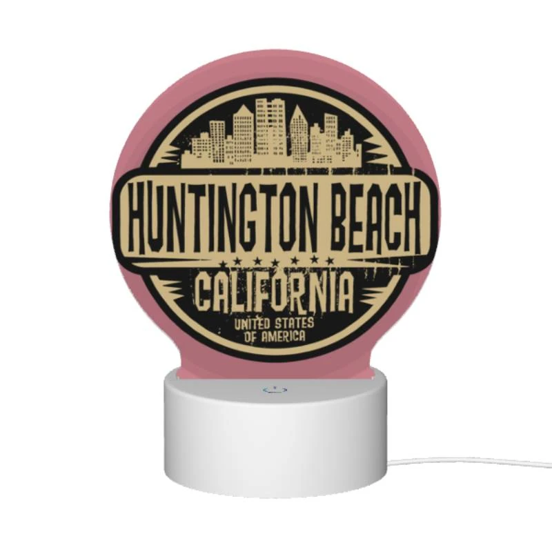 Round Acrylic Night Light, A sign for Huntington Beach Round Acrylic Night Light, A Sign For Huntington Beach -Acrylic Night Light Shop ceaa50c2a0ebc21d5609318b0c825bb83eb85790