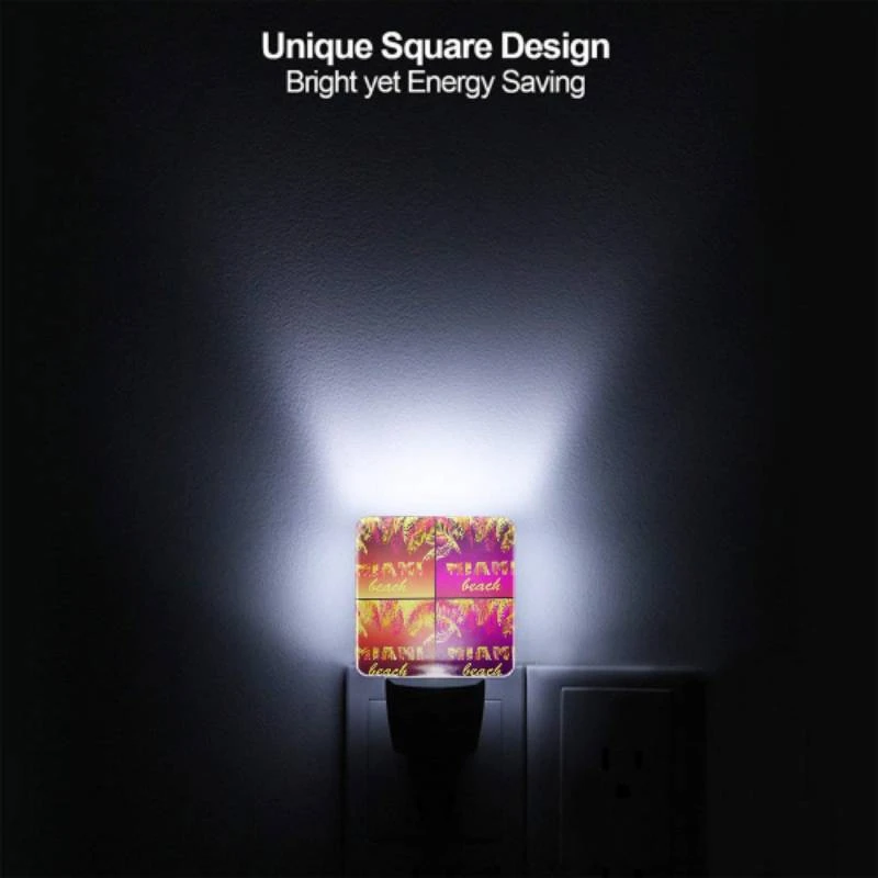 Night Light, A colorful beach sign with the word "Miami" on it. Night Light, A Colorful Beach Sign With The Word "Miami" On It. -Acrylic Night Light Shop cecb30d44300eb40c6a0515034405c0d57373f28