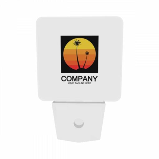 Night Light Set Of 2, A Logo For A Company That Features A Sun And Two Palm Trees. -Acrylic Night Light Shop cf3472f7cc32de900c162532aaf729efe7bc198f