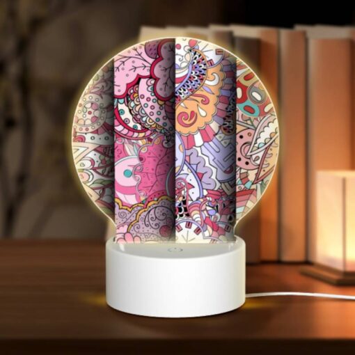 Round Acrylic Night Light, Three Colorful Designs Of A Clock Are Displayed. -Acrylic Night Light Shop cfc4dd69c08f39d9c86d239a5a6cc0f88a028f37