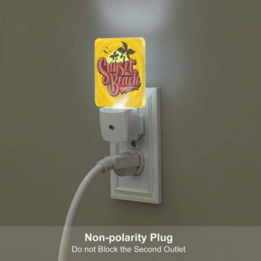 Night Light, A Sunset Beach Logo With A Palm Tree. -Acrylic Night Light Shop cfd2fddf808eb8919bfbd6dd8f51be6d7d605082