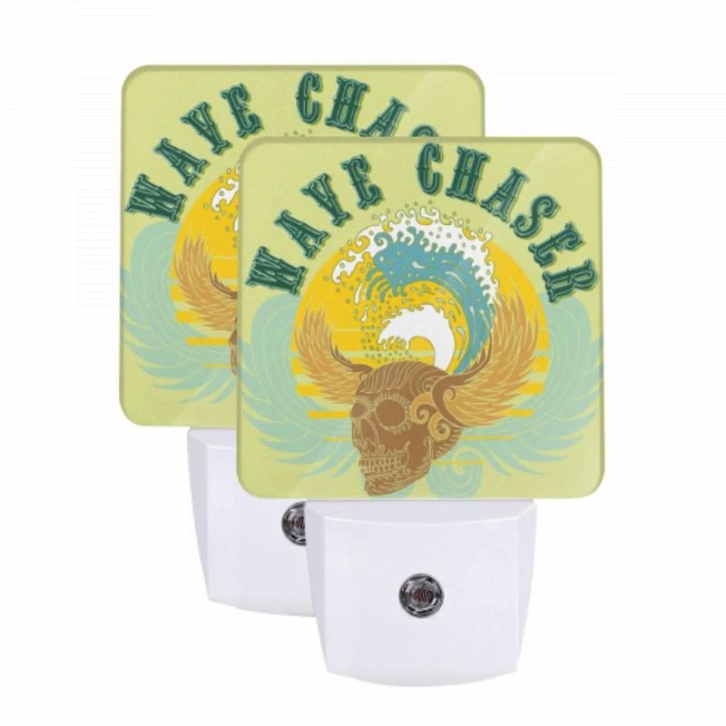 Night Light Set of 2, A logo for a surfing company called Wave Chaser. Night Light Set Of 2, A Logo For A Surfing Company Called Wave Chaser. -Acrylic Night Light Shop d000d797fef82ea0654607d9a81ff89d3a516b04