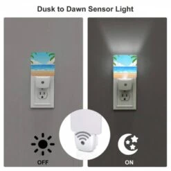 Night Light Set Of 2, A Cartoon Beach Scene With A Blue Ocean And Palm Trees. 2 Night Light Set Of 2, A Cartoon Beach Scene With A Blue Ocean And Palm Trees. -Acrylic Night Light Shop d0d1061dfe7bc305f2194b8ac9a332d4b8924a33