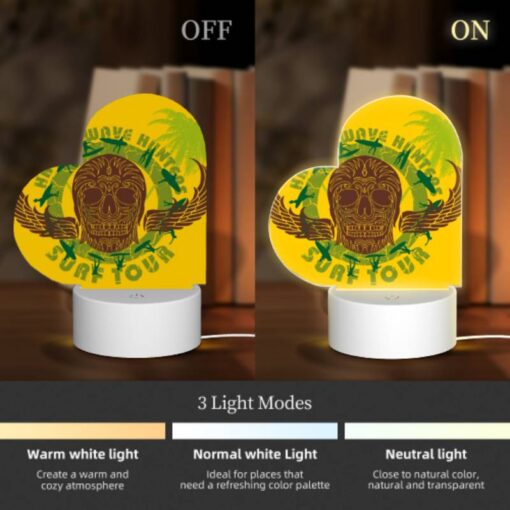 Love Acrylic Night Light, A Colorful Surfboard Tour Logo. -Acrylic Night Light Shop d0f93666a4631353374f9b28bcab7baa97e15b67