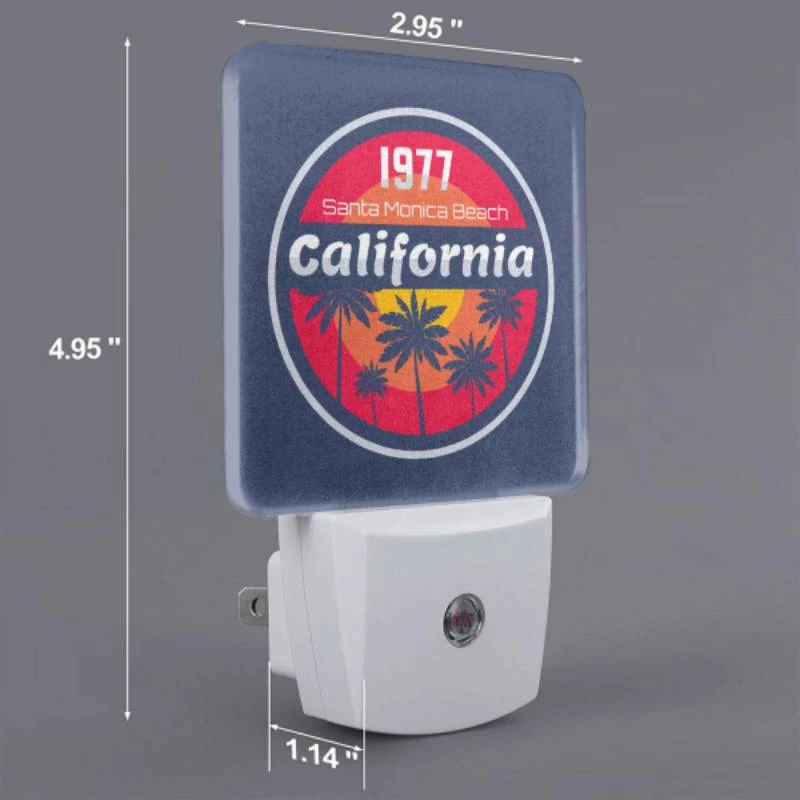 Night Light Set of 2, A logo for Santa Monica Beach California. Night Light Set Of 2, A Logo For Santa Monica Beach California. -Acrylic Night Light Shop d0fee061ba39b509470422633b3ebe6f0a88cc8d