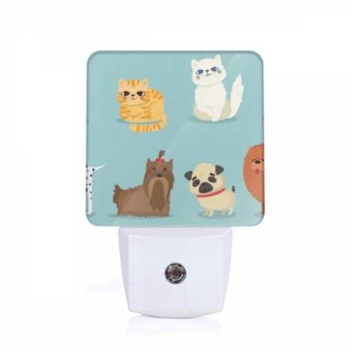 Night Light, A Collection Of Different Colored Cats And Dogs. -Acrylic Night Light Shop d31b86b502b15fe5168f293b886ac444a5e02cdf