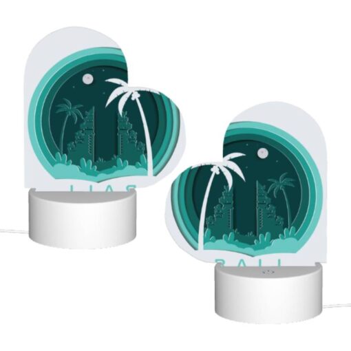 Love Acrylic Night Light, A Round Logo For The City Of Bali. -Acrylic Night Light Shop d36491f247e5d7e46793db546c48bc37560c9362