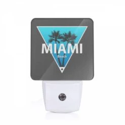 Night Light, A Logo For The Miami Beach.