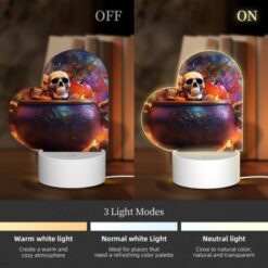 Love Acrylic Night Light, A Bowl Of Fruit And Vegetables With Two Skeleton Heads On Top. -Acrylic Night Light Shop d53644e136fe49618775b82fda88dc4750f3a9f1
