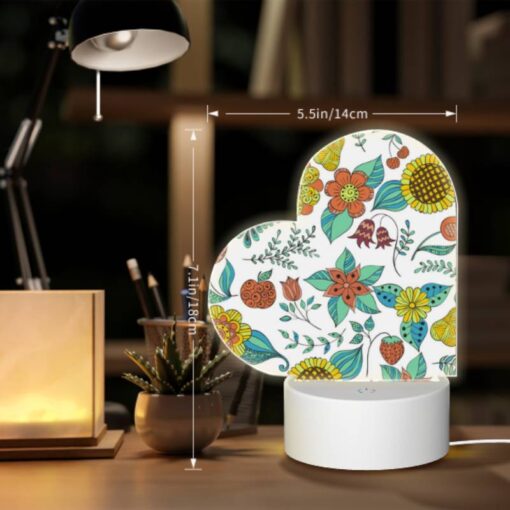 Love Acrylic Night Light, A Colorful Flower Pattern With Yellow -Acrylic Night Light Shop d56f174c54431cf2558f5cbcc0cd1f41e7fe2ae0