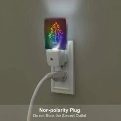 Night Light Set Of 2, A Colorful Tree With Leaves And A Blue Trunk. -Acrylic Night Light Shop d57645ada87f24ac9c8bd567591be88a73c8b5aa