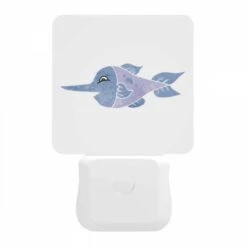 Night Light, A Blue And Purple Fish With A Long Nose And A Blue Eye. -Acrylic Night Light Shop d6dbd4c7f2329e96eac456eaf255a67169fd8f53