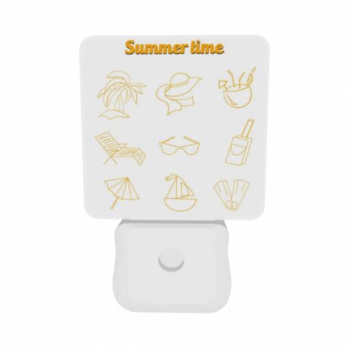 Night Light Set Of 2, A Collection Of Summer Time Icons. -Acrylic Night Light Shop d779485678a131e832641ff706b549bc0d38247b