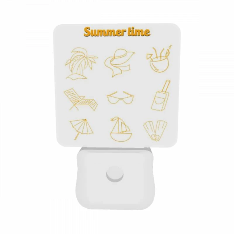 Night Light Set of 2, A collection of summer time icons. Night Light Set Of 2, A Collection Of Summer Time Icons. -Acrylic Night Light Shop d779485678a131e832641ff706b549bc0d38247b