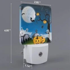 Night Light Set Of 2, A Tree With A Spider Web And Pumpkins Hanging From It. 1 Night Light Set Of 2, A Tree With A Spider Web And Pumpkins Hanging From It. -Acrylic Night Light Shop d83b298e1dac23963a2cb03931e67b426a17163c