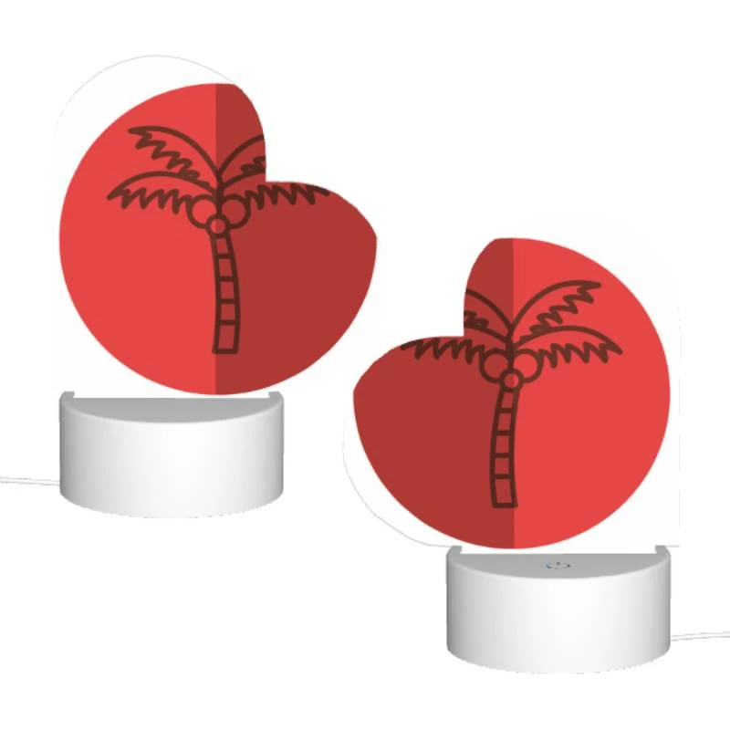 Love Acrylic Night Light, A red circle with a palm tree in it. Love Acrylic Night Light, A Red Circle With A Palm Tree In It. -Acrylic Night Light Shop d83d19095bfe062462471441897fdcdd19b2b6b2