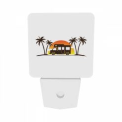 Night Light Set Of 2, A Food Truck Is Parked In Front Of A Sunset. -Acrylic Night Light Shop d8844b1c8a2446437f92ae5d7bfb6a51e05a472d