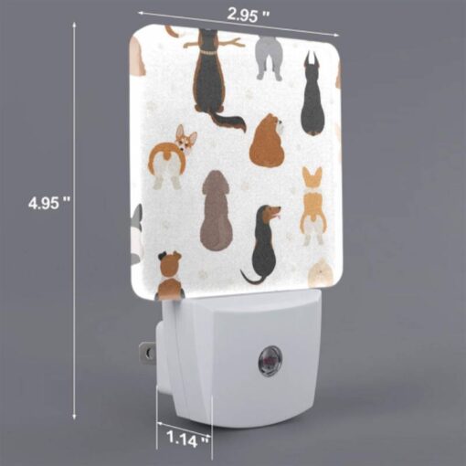 Night Light Set Of 2, A Collection Of Different Dog Breeds. -Acrylic Night Light Shop d88eaddcde1d2656c4d8d25c4d7c89856e88658c