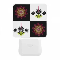Night Light, A Black And White Image Of A Flower With A Pink Center. 9 Night Light, A Black And White Image Of A Flower With A Pink Center. -Acrylic Night Light Shop d8d2e82ce56f85d754259360b25497d691848cf1