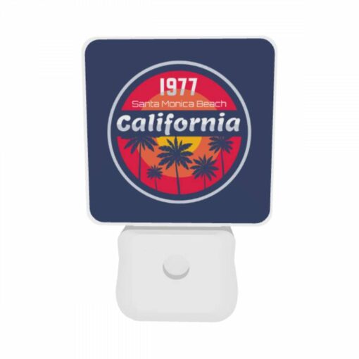 Night Light Set Of 2, A Logo For Santa Monica Beach California. -Acrylic Night Light Shop d9157f1ef180f88f5ad5595045cf42ece082316b