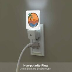 Night Light Set Of 2, A Sunset Scene With A Beach And Palm Trees. -Acrylic Night Light Shop d94d8d64b80cf5461974245ed05aa489b65b73f2