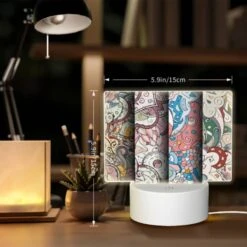 Rectangular Acrylic Night Light, Three Colorful Artworks Are Displayed Side By Side. 5 Rectangular Acrylic Night Light, Three Colorful Artworks Are Displayed Side By Side. -Acrylic Night Light Shop da711c505c4e113f99d6bdd083373bacb5823da0